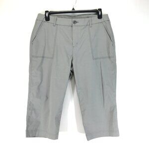 Columbia Cropped Capri Trail Pants Women's Plus Size 14 Hiking Outdoor Travel